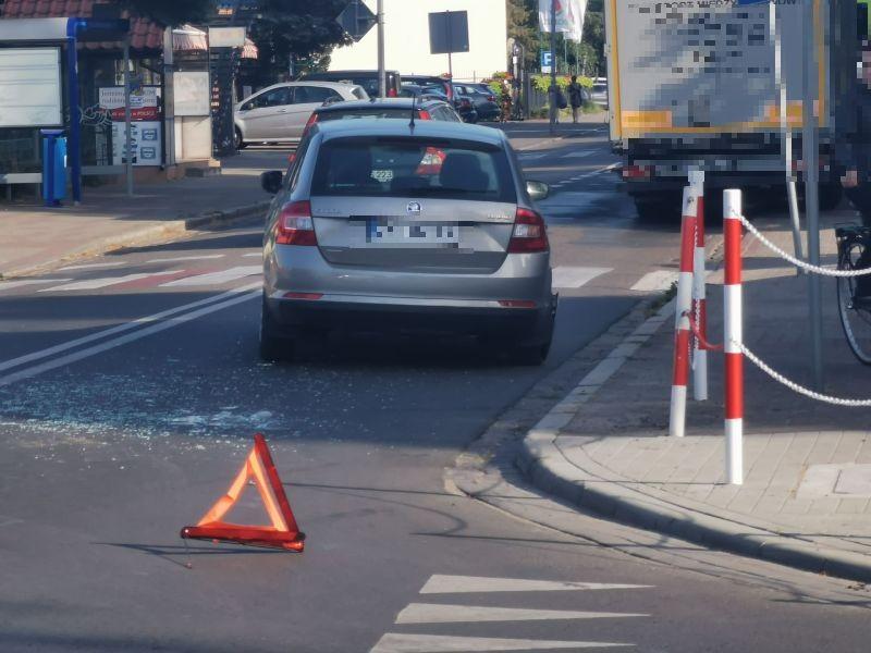 Starszy mężczyzna uczestniczył w kolizji. Prowadził będąc pijany