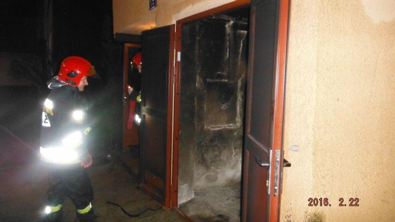 Ktoś zaprószył ogień na Budowlanej 