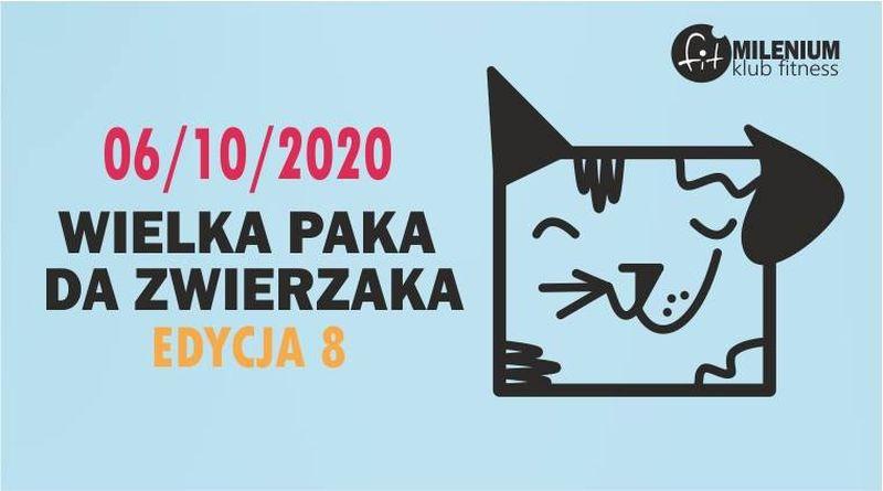 Wielka Paka dla Zwierzaka. Milenium Klub Fitness zaprasza do udział w akcji