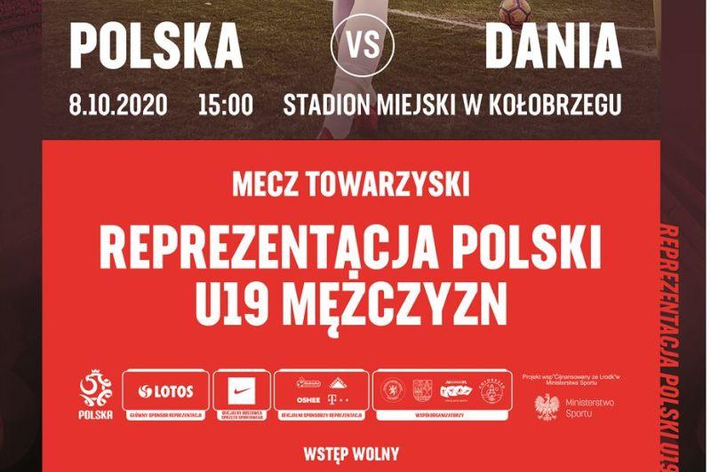 W najbliższy czwartek mecz Polska  - Dania U-19. Odbierz bezpłatny bilet