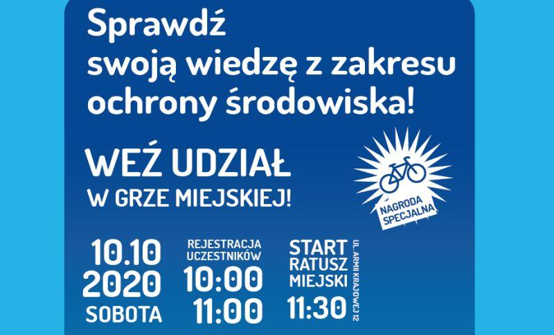Weź udział w grze miejskiej i wygraj rower