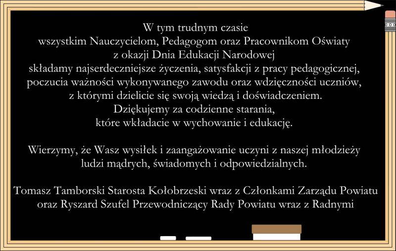 Życzenia z okazji DEN