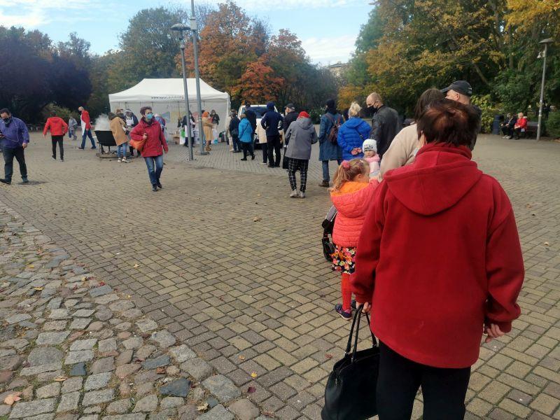 Gotowali żurek na Skwerze Pionierów (foto, wideo)