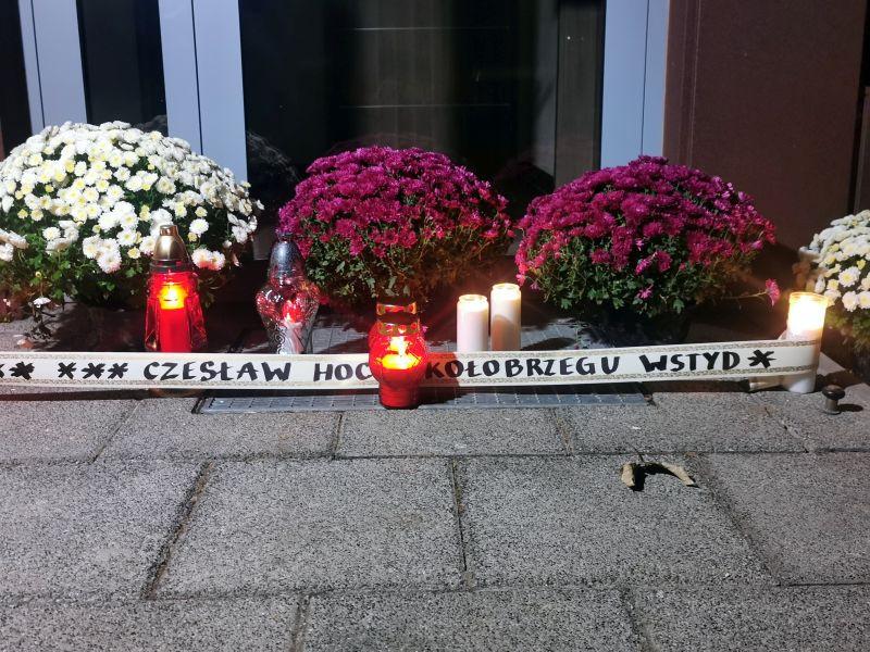 Kolejny protest pod biurem posła Czesława Hoca (foto)