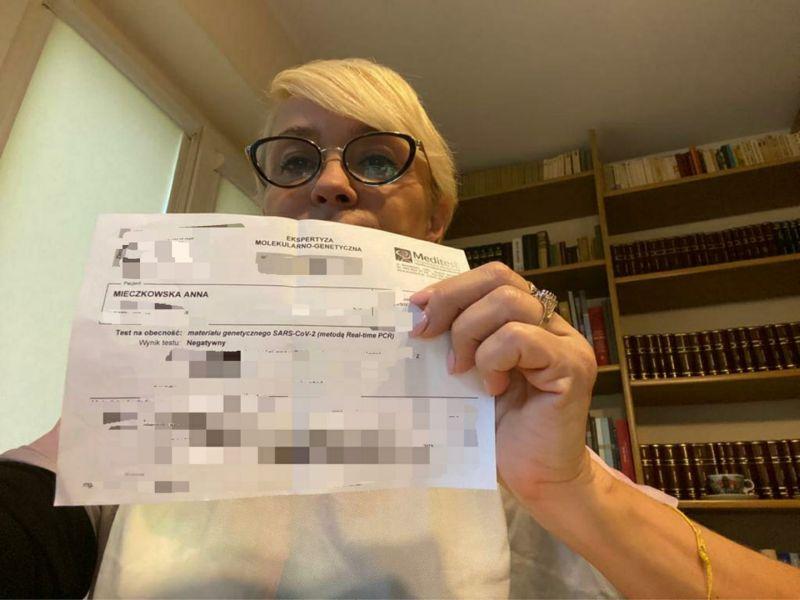 Prezydent z negatywnym testem na koronawirusa.