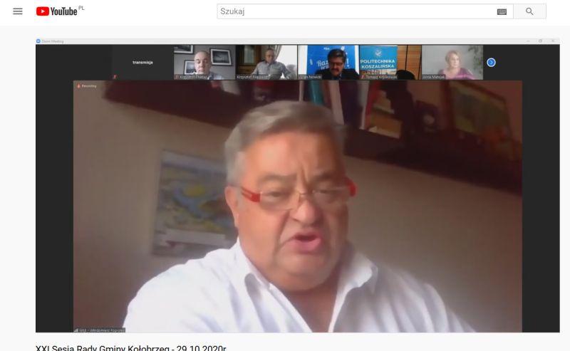 Sesja Gminy Kołobrzeg w trybie on-line 