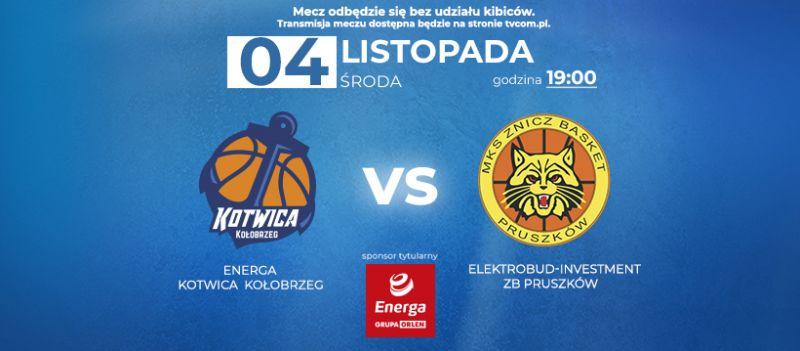 Mecz bez kibiców. Energa Kotwica zaprasza do oglądania transmisji