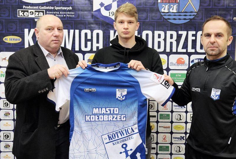 Maciej Horna w barwach 