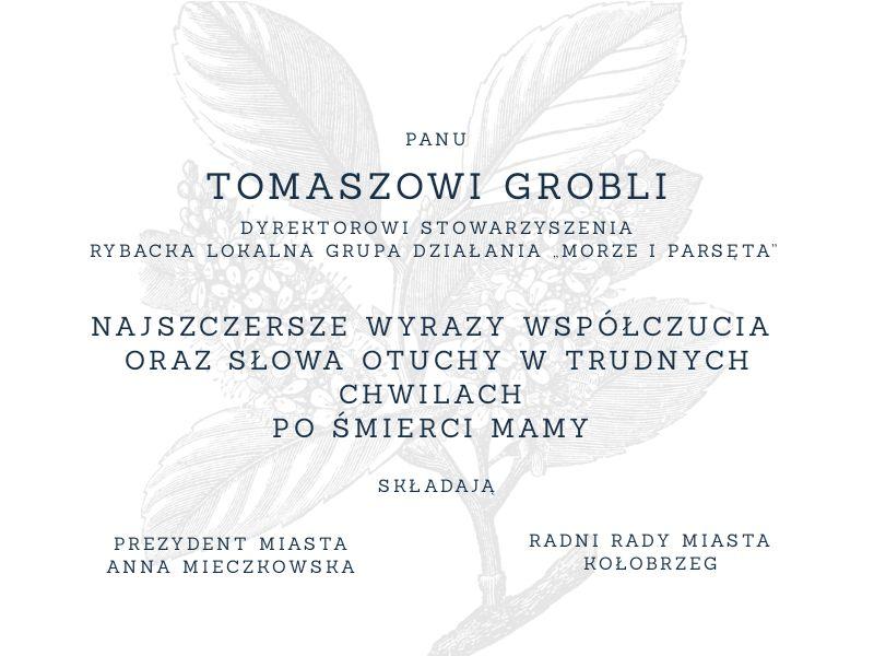 Najszczersze wyrazy współczucia