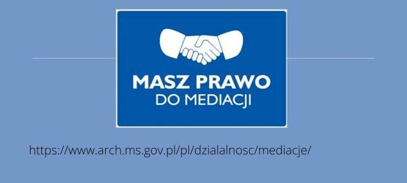 Masz prawo do Mediacji. Szkolenie online dla mieszkańców