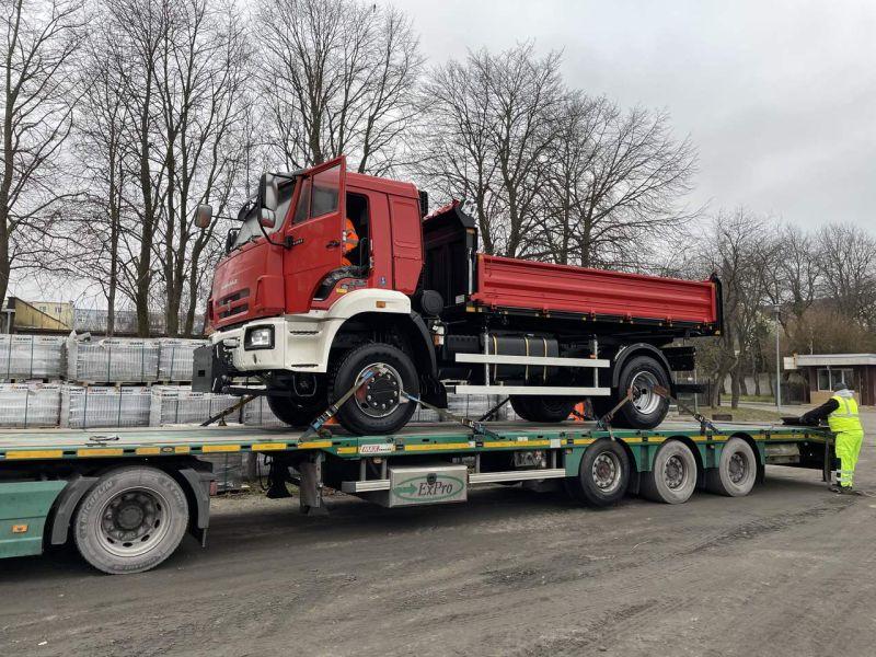 Kamaz trafił do Zarządu Dróg Powiatowych