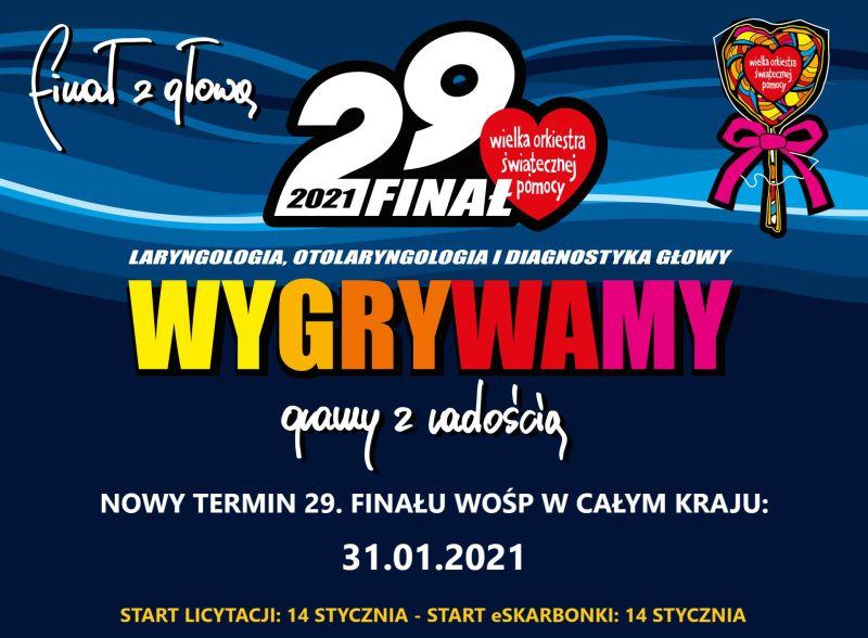 Zmiana daty finału WOŚP 2021. Wszystko przez obostrzenia