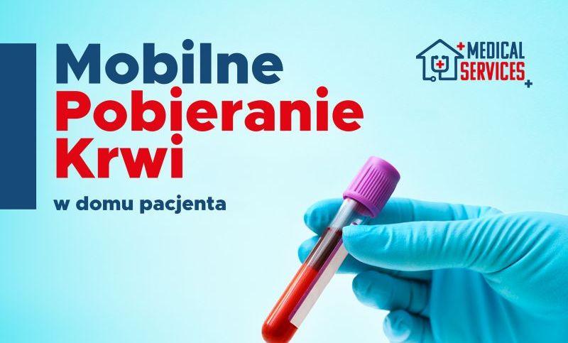 Pobieranie materiału do badań w domu pacjenta