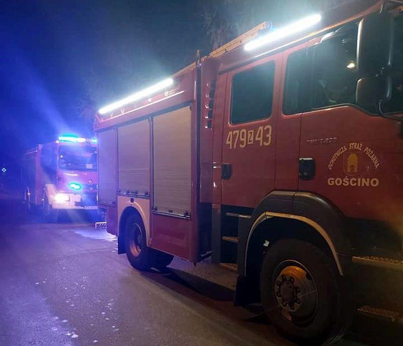 Interwencja strażaków w Dargocicach