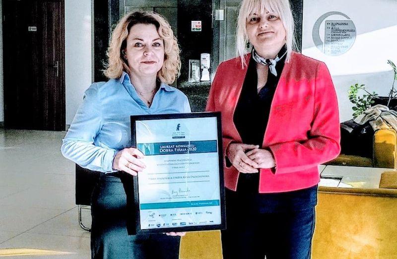 Kołobrzeska firma wyróżniona jako efektywny pracodawca