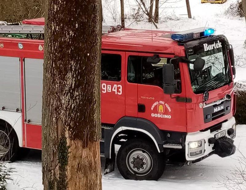 Pożar komina w Kamicy. Szybka interwencja strażaków