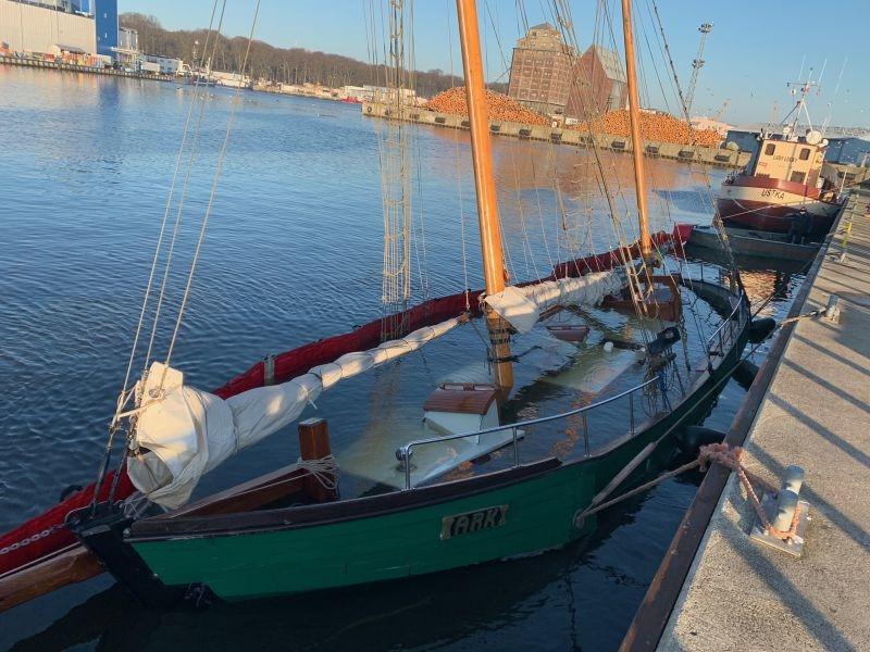 Zatonął kołobrzeski jacht (foto)