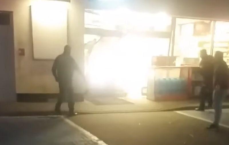 Wjechała w stację benzynową. 37-latka przedstawiła swoją wersję wydarzeń