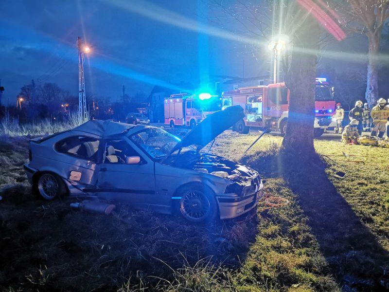 BMW dachowało w Dygowie