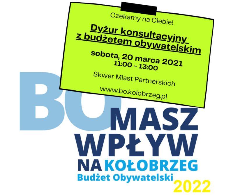 Dyżur konsultacyjny dotyczący budżetu obywatelskiego