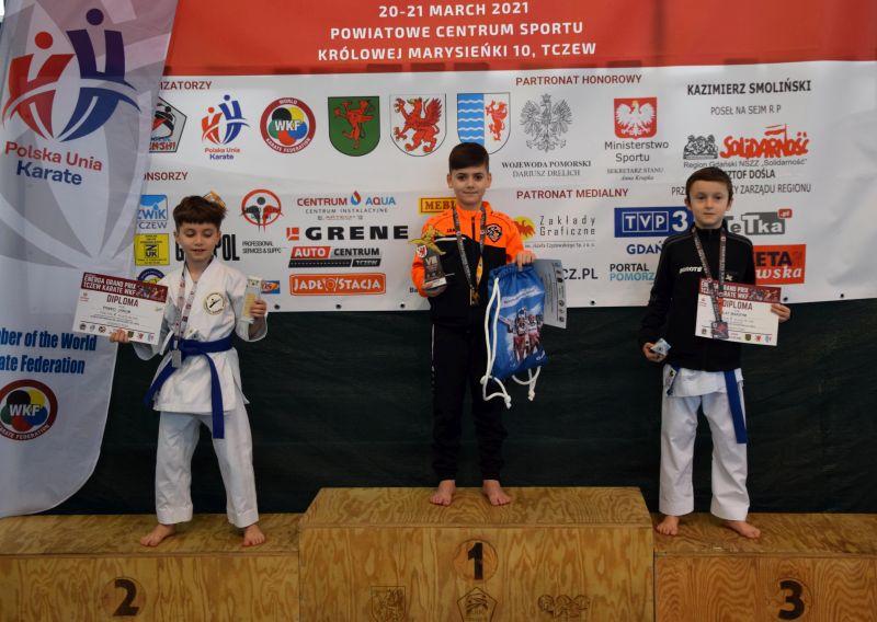 Medale Morote Głowaczewo na Energa Grand Prix Karate