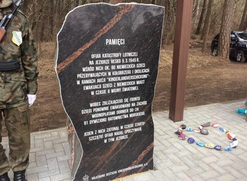 Rocznica katastrofy na jeziorze Resko 