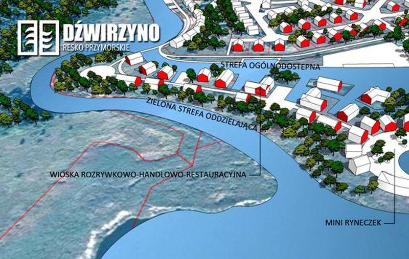 Czy tak będzie wyglądało Dźwirzyno? Zdecydują mieszkańcy.