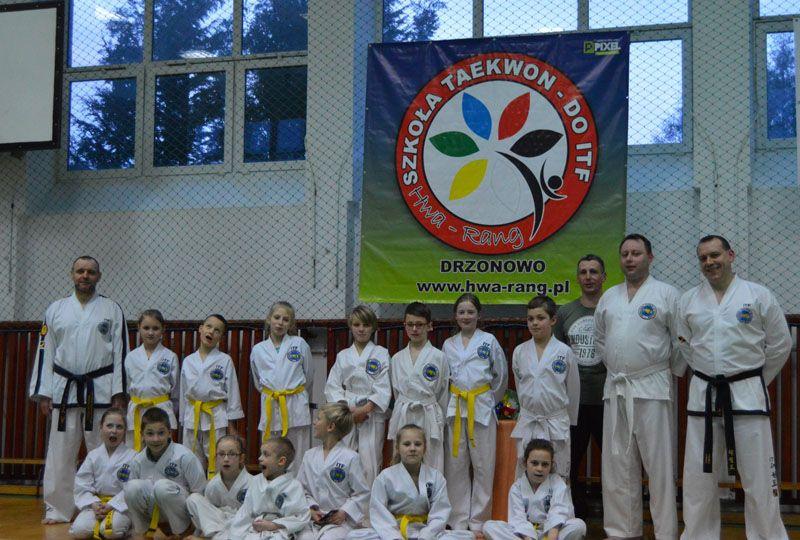 Egzamin Taekwon-do w Drzonowie