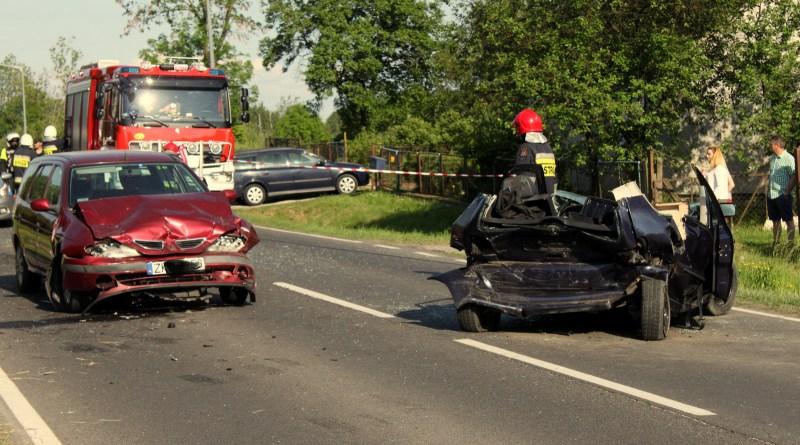 Kolejny wypadek na krajowej 