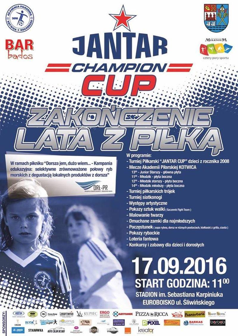 W sobotę Jantar champion Cup. Charytatywnie dla Dorianka 