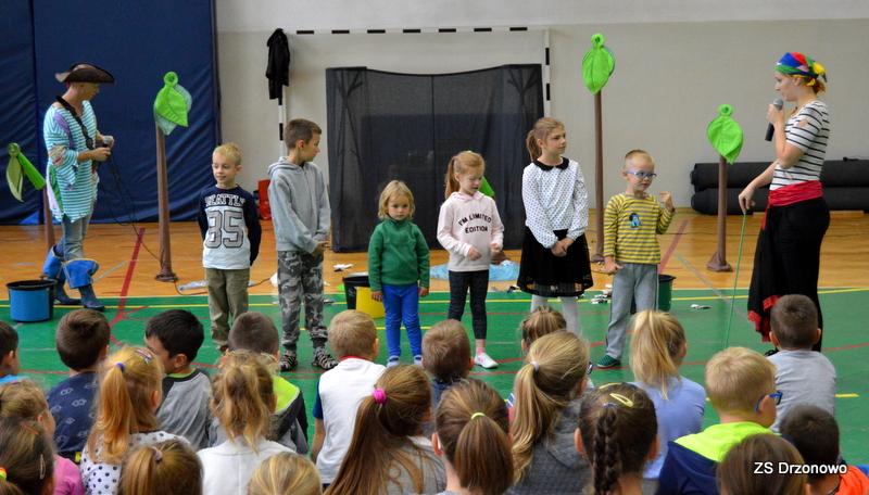 Eko spektakl dla dzieci w Dźwirzynie i Drzonowie