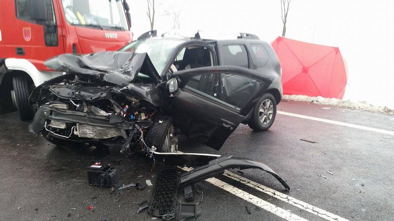 Śmiertelny wypadek w Rzesznikowie (foto,video)