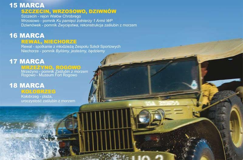 Rajd Zaślubin 18 marca w Kołobrzegu