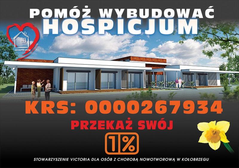 Przekaż 1 % na kołobrzeskie Hospicjum