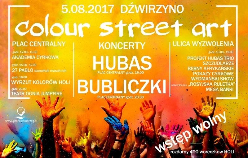 ColourStreetArt w Dźwirzynie