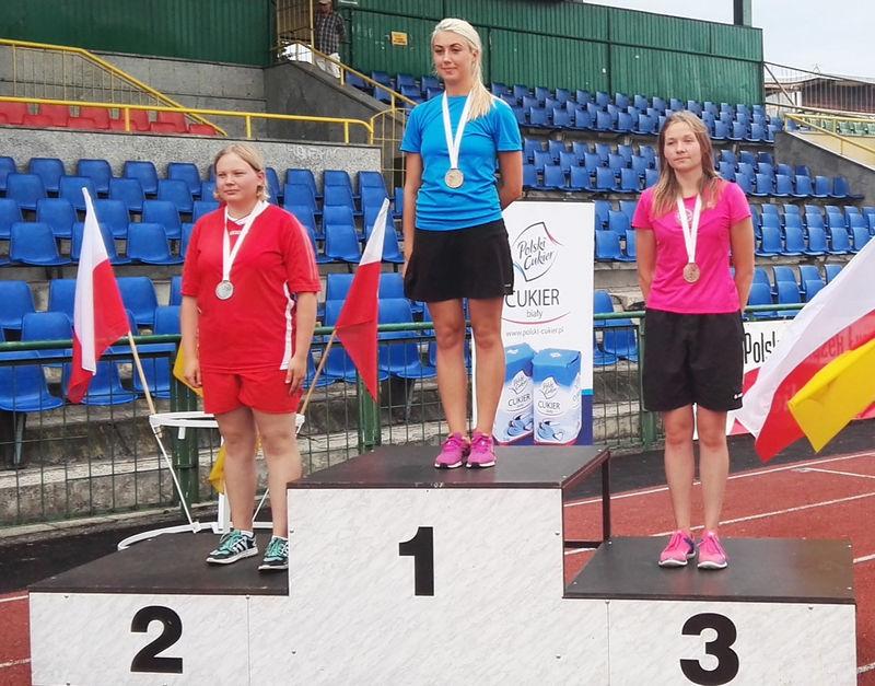 Brązowy medal Sandry Wacławek