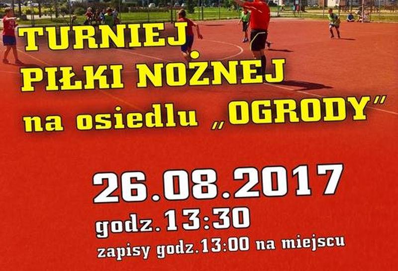 Turniej Piłkarski na Ogrodach