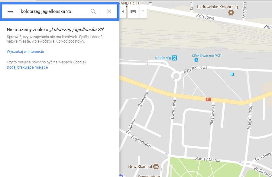 Uważajcie po zmianach nazw ulic