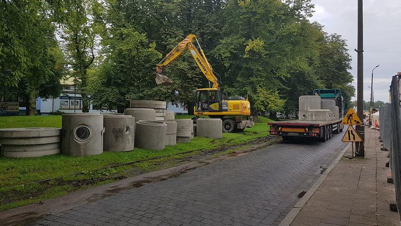Kolejne utrudnienia w dzielnicy portowej