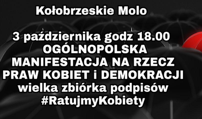 Kobiety znów wyjdą na ulice. Będzie 
