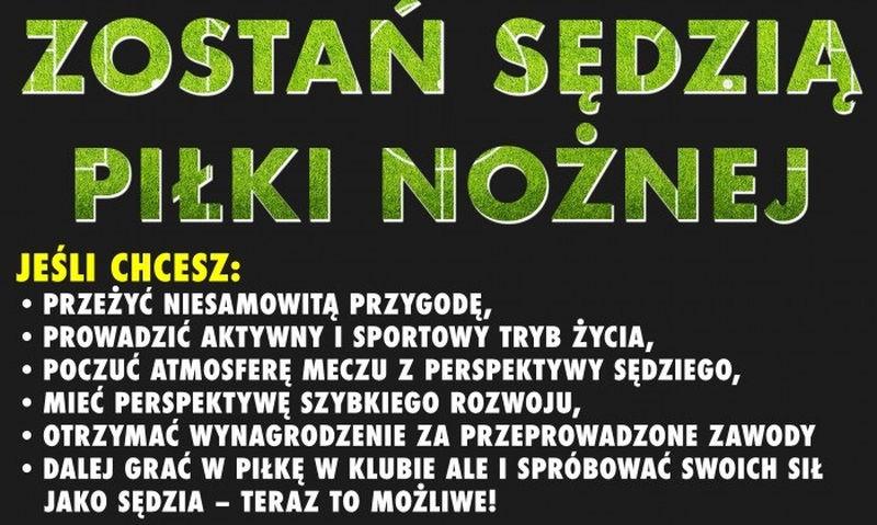 Zostań sędzią piłkarskim