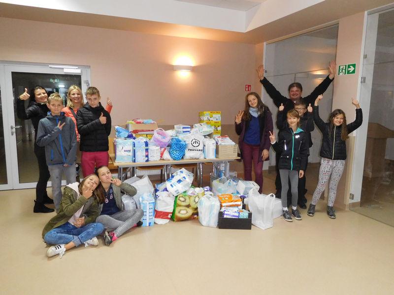 Zbierali dary dla Hospicjum