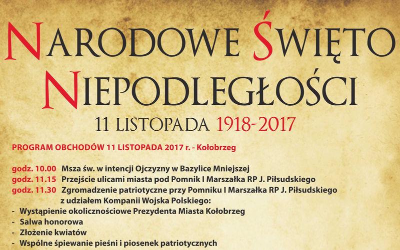 Święto Niepodległości w Kołobrzegu