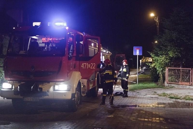 Wpadli w ręce policji chwilę po podpaleniu 