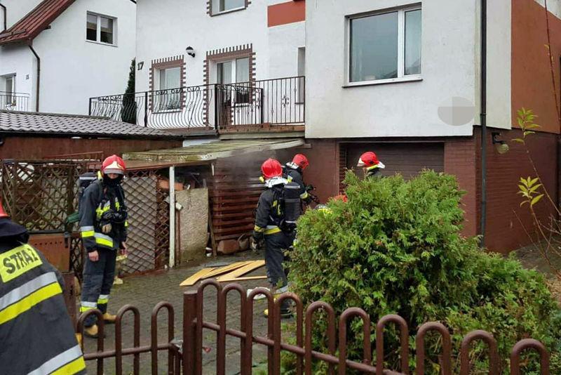 Wzniecił pożar i uciekł