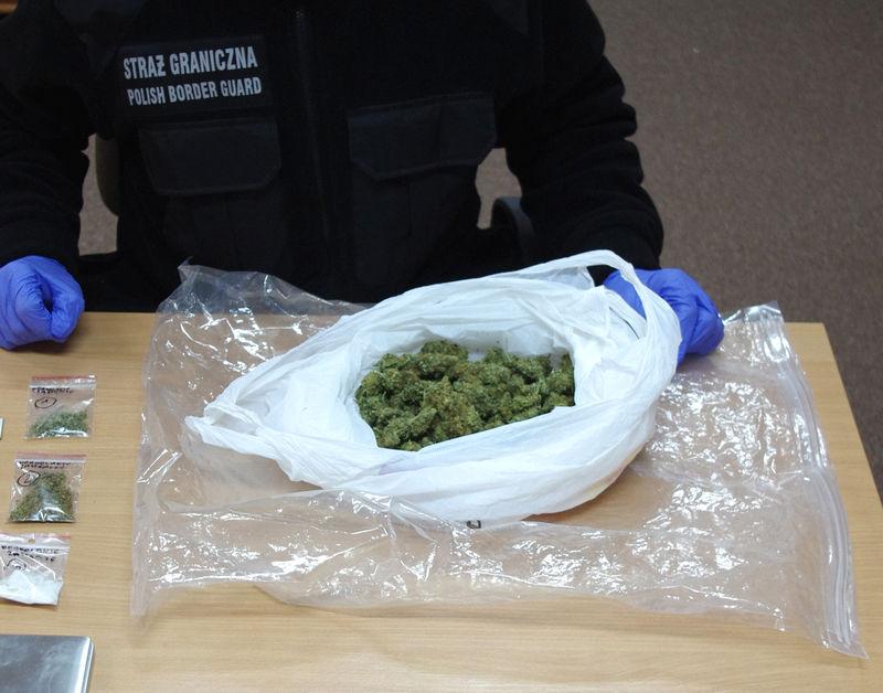 Marihuana, kokaina i tabletki extasy przechwycone przez SG