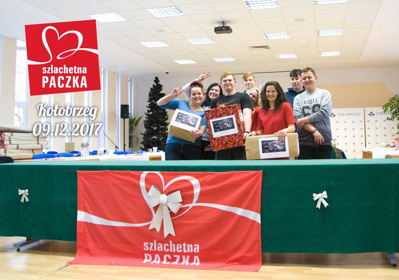 Blisko 500 paczek kołobrzeskich wolontariuszy