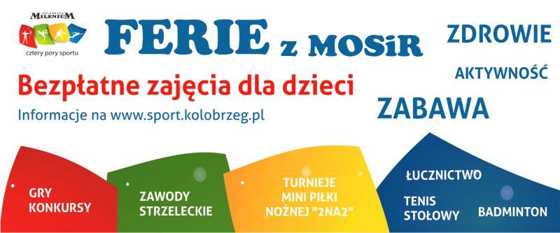 Ferie z MOSiR czyli Zimowo, aktywnie, zdrowo 