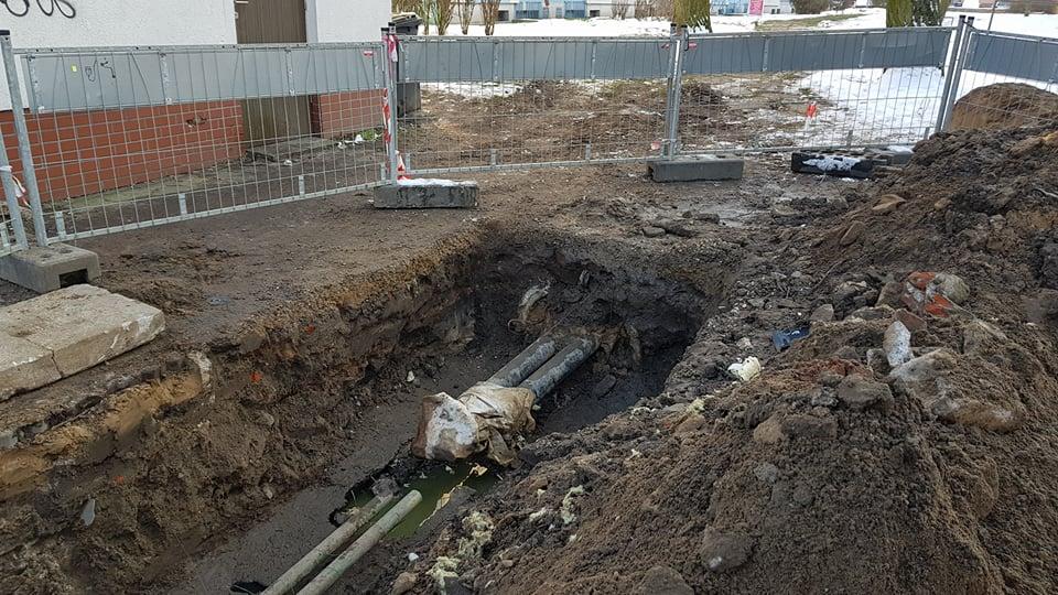 Awaria ogrzewania w centrum Kołobrzegu