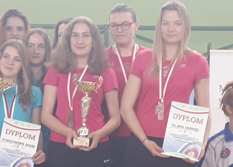 Łuczniczki Mewy z brązowym medalem Mistrzostw Polski Juniorów